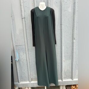 MEG Green jumpsuit, size xs (fits large)